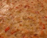 Une image de l'étape 5 de Quiche aux poireaux, carottes et poulet.