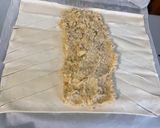 Une image de l'étape 10 de Tresse feuilletée aux amandes, pignons de pin et amaretto.