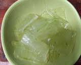 Foto langkah ke 3 dari resep Teh Bunga Telang dan Lidah Buaya Segar.