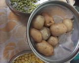 A picture of step 1 of Baked cheezy samosa dumplings.