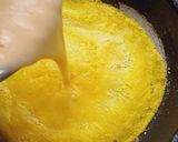 A picture of step 2 of Muskmelon Orange jam.