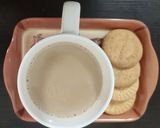A picture of step 4 of Herbal milk tea.