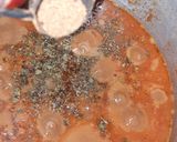A picture of step 6 of Punjabi Rajma masala.