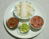 Hình bước làm 1 của món Đậu Hũ Non Rim 순두부조림