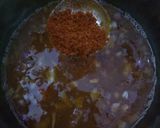 A picture of step 2 of Peri peri omelette.