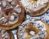 عکس مرحله 1 از دستور دونات بدون شیر