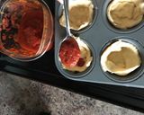 A picture of step 4 of Cheesy Meatball Bites.