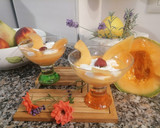 Foto del passaggio 3 della ricetta Semifreddo crema allo yugurt alla vaniglia e melone