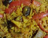 Foto del paso 5 de la receta Arroz con chipirones y setas
