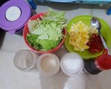 Foto langkah ke 1 dari resep Ca Sawi Telur.