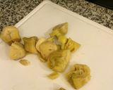 Foto del paso 2 de la receta: Ñoquis con salsa de alcauciles