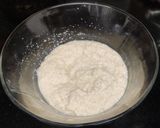 A picture of step 5 of Basbousa.