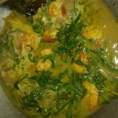 Gulai Ikan Srmbilang Campur Pegaga