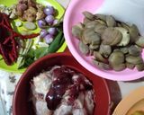 Foto langkah ke 1 dari resep Rendang Jengkol Ayam.