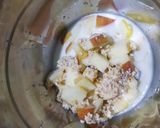 એપલ ઓટ્સ સિનેમન સ્મુથી (Apple Oats Cinnamon Smoothie Recipe In Gujarati) રેસીપી સ્ટેપ2ફોટો