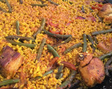 Foto del paso 4 de la receta: Arroz con costilla, pollo y judía verde redonda