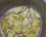 A picture of step 2 of Khatti Meethi Kairi ki chutney.