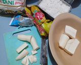 Foto langkah ke 1 dari resep Cenil singkong kenyal.