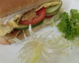 A picture of step 13 of Anday Wala burger.