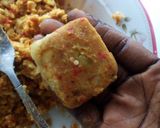 A picture of step 2 of Sweet potatoe nugget(oiless and eggless).