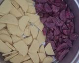 Hình bước làm 1 của món Chè khoai