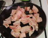 Foto del paso 3 de la receta: Lentejas con Tocino y Plátano Macho