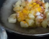 A picture of step 2 of Corn Rice.