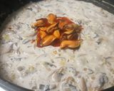 Foto del paso 7 de la receta Salsa de champiñones con mejillones en escabeche