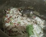 A picture of step 3 of Spring Macroni Roll 😃😃.