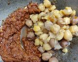A picture of step 3 of Punjabi Chole bhature.