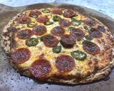 A picture of step 8 of Keto (tofu) Pizza Crust!.