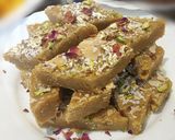 A picture of step 3 of 🍰Chana Daal Burfi🍰(lentil fudge).