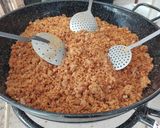 Foto del paso 2 de la receta Migas con pimientos y naranja