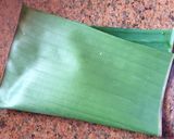 A picture of step 8 of Chakka appam/ steamed jackfruit rice cake.
