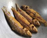 A picture of step 1 of Green Fish.
