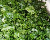 A picture of step 1 of Chill bhaji sabji.