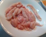 A picture of step 1 of Spicy chicken strips.
