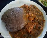 Black amala and obono soupmatakin girki9 hoto