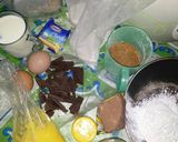 Foto langkah ke 1 dari resep Chocolate muffin custard.