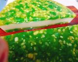 Hình bước làm 5 của món Bánh da lợn cốm xanh