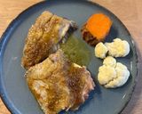 Foto del paso 4 de la receta Corvina asada con costra de nueces