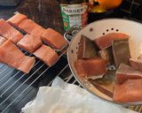 A picture of step 3 of Smoked Salmon on a BBQ.