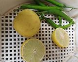 A picture of step 1 of Lemon Rice.