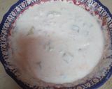 A picture of step 2 of Lauki Raita.