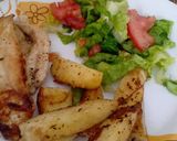 Foto del paso 8 de la receta: Papas saborizadas y pechuguitas grilladas