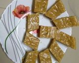 A picture of step 4 of Mysore pak.