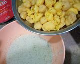 A picture of step 5 of Sweet Dahi baday.