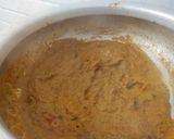 A picture of step 4 of Chettinad fish curry.
