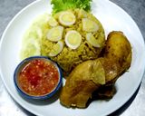 รูปขั้นตอนการทำที่ 10 ของ ข้าวหมกไก่ไข่นกกะทา