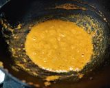A picture of step 3 of Creamy Paneer Coconut curry.